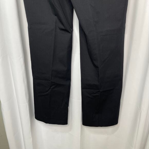 Talbots slacks pants trousers women's 10 black Chinos THE NEWPORT PANT - Picture 7 of 16